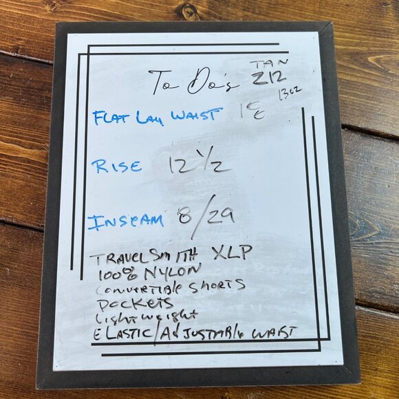 TravelSmith Women's XLP Khaki Nylon Elastic Waist Convertible Pants Adjustable - Picture 14 of 14